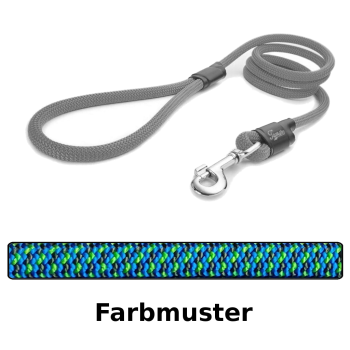 Preview: klassische Hundeleine - L - 145cm - alternativ türkis